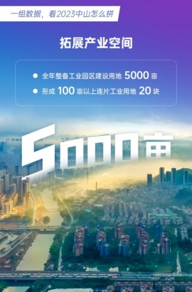 一分鐘速讀！一組數(shù)據(jù)解鎖2023年中山發(fā)展密碼